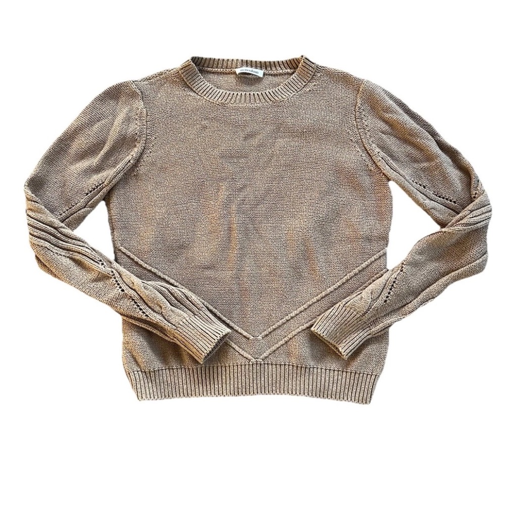 Manoukian Sweater Women’s Small Quiet Luxury Scandinavian Style Soft Minimalism